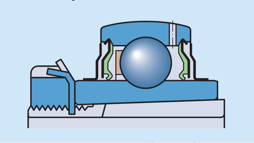 Подшипник UK 207+H2307 (30x72x43/20) STC ООО ИмпортПромПодшипник