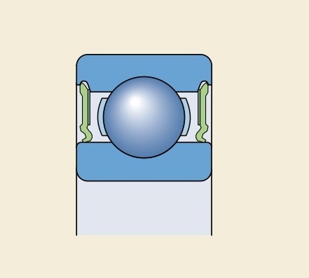 Подшипник 606-2RS (180016) (6x17x6) MTM