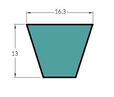 Ремень клиновой XPB 1500 5VX 595 NEXT (CONTI-V PIONEER), SIT ООО ИмпортПромПодшипник