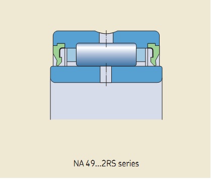 Подшипник NA 4901-2RS(12x24x14/13) CX ООО ИмпортПромПодшипник