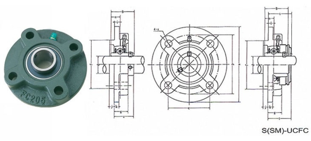 Подшипник UCFC 210 ( узел в сборе) ART ООО ИмпортПромПодшипник