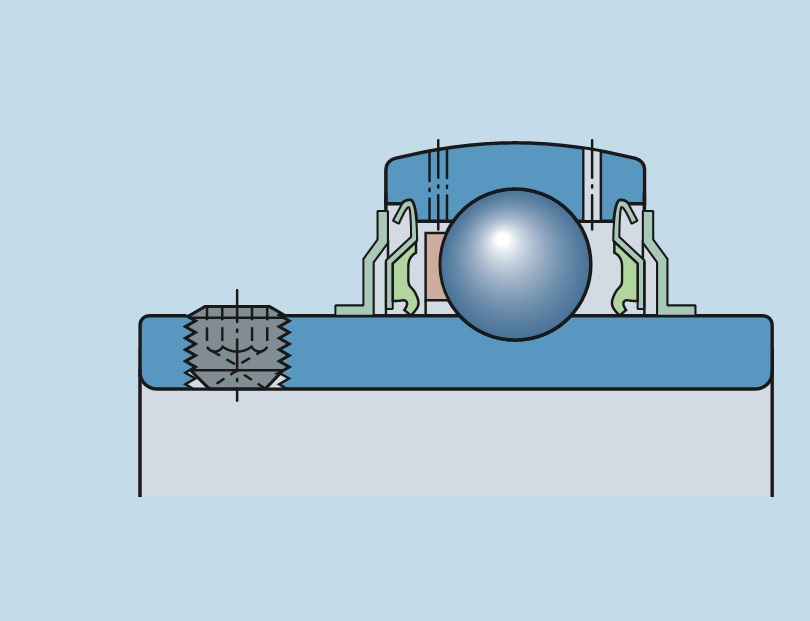 Подшипник CUC 204-12 (19,05x47x31/16) SNR ООО ИмпортПромПодшипник