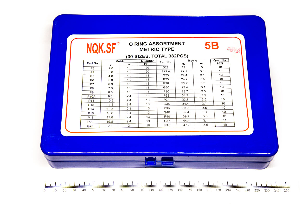 Кольцо-набор O-Ring №5B Метр. (382 шт) NBR70 ООО ИмпортПромПодшипник