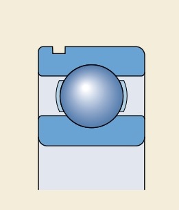 Подшипник 6407-N (50407) (35x100x25) CX ООО Импортпромподшипник