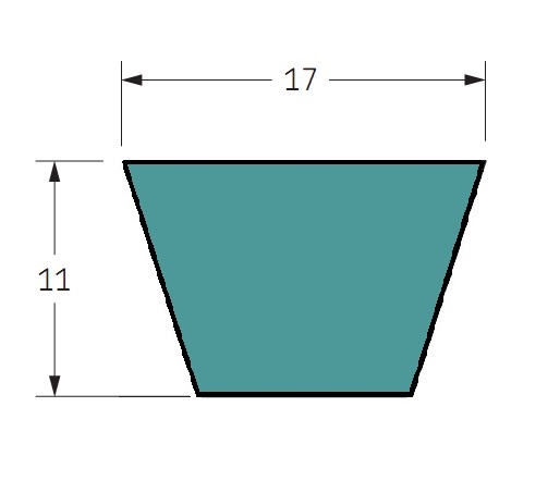 Ремень клиновой B 98,Li=2500мм,Ld=2540мм Contitech