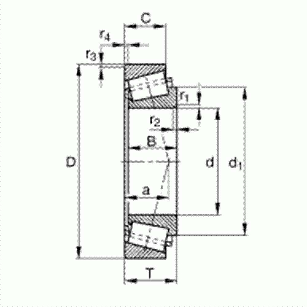 Подшипник HM 803146/10 (41,275x88,900x30,162/23,020) FBJ ООО Импортпромподшипник