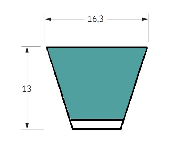 Ремень клиновой XPB 1800 5VX 713 NEXT (CONTI-V PIONEER), SIT ООО ИмпортПромПодшипник