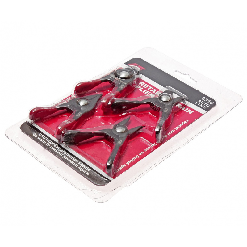 Набор съемников стопорных колец (щипцы "мини") 4шт JTC /1/10/100 JTC-3316 ООО Импортпромподшипник