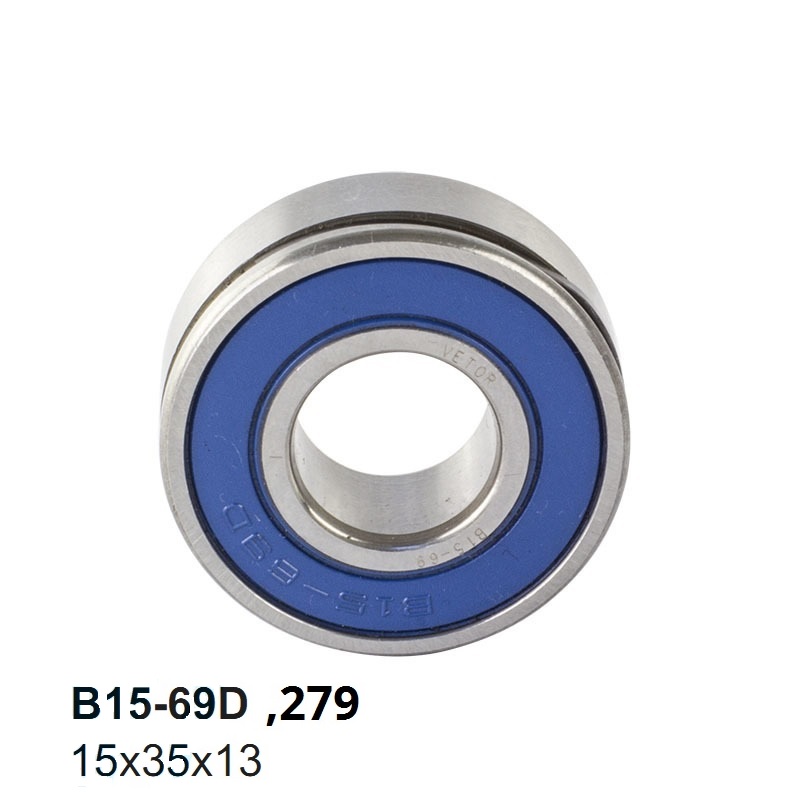 Подшипник генератора 279 (15x35x13) ACCOR ООО ИмпортПромПодшипник