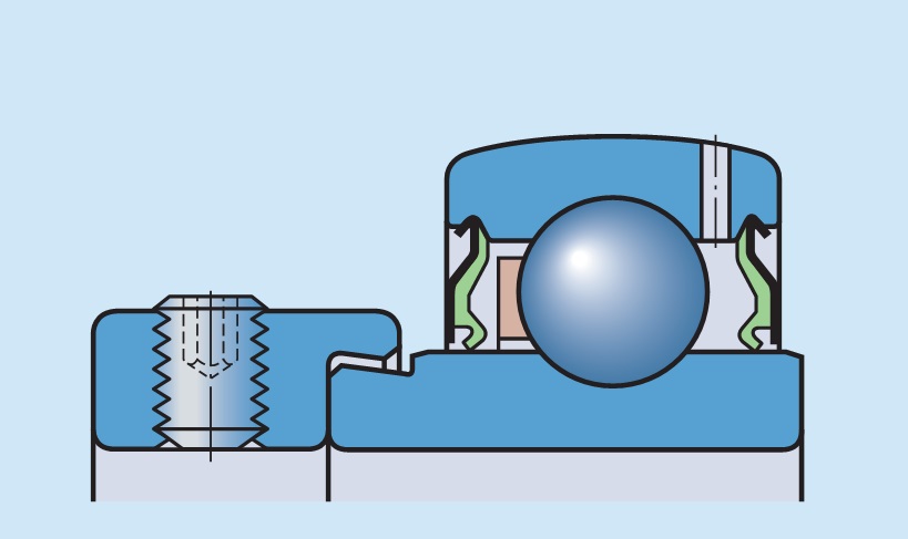 Подшипник SA 208 (40x80x30,2/18) MTM ООО ИмпортПромПодшипник
