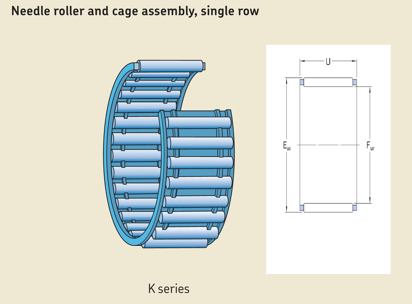 Подшипник K16x22x12 FBJ ООО ИмпортПромПодшипник