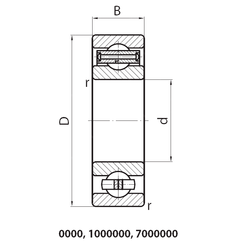 Подшипник 6214 S  (214 ЮЛ)  (70x125x24) ООО ИмпортПромПодшипник