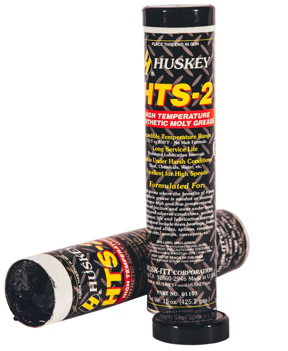 Смазка высокотемп. HUSKEY HTS-2 Moly Grease, #2, 425гр ООО ИмпортПромПодшипник