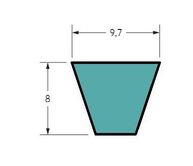 Ремень клиновой SPZ 1137 3V 450 L=L Contitech