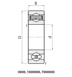 Подшипник 6214 S  (214 ЮЛ)  (70x125x24) ООО Импортпромподшипник