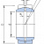 Подшипник GE16 ES-2RS (16x30x14/10) ART 
